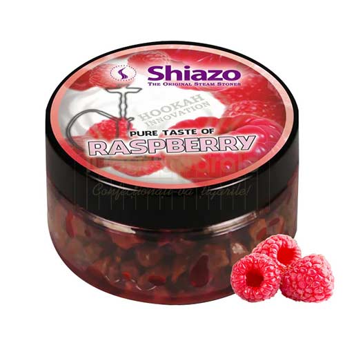 Arome narghilea ieftine - Recipient cu aroma pentru narghilea naturale Shiazo Raspberry cu aroma de zmeura 100g - TuburiAparate.ro